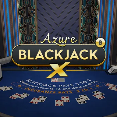 Blackjack X 6 - Azure