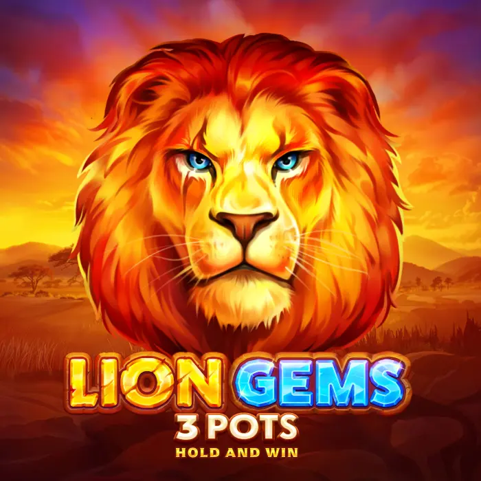 Lion Gems 3 Pots: Hold and Win