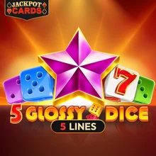 5 Glossy Dice